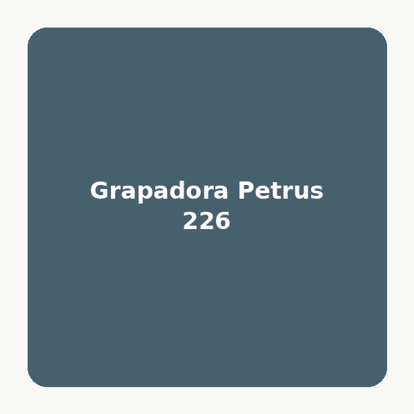 Grapadora Petrus 226
