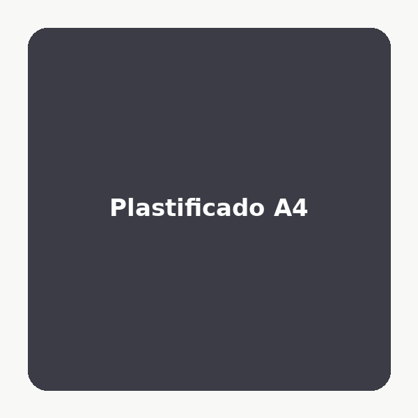 Plastificado A4