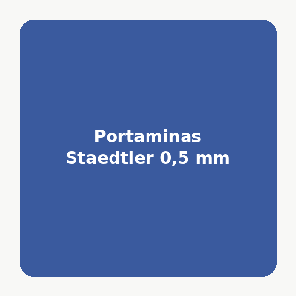 Portaminas Staedtler 0,5 mm
