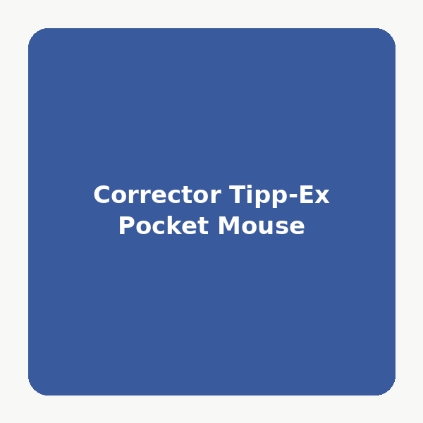 Corrector Tipp-Ex Pocket Mouse
