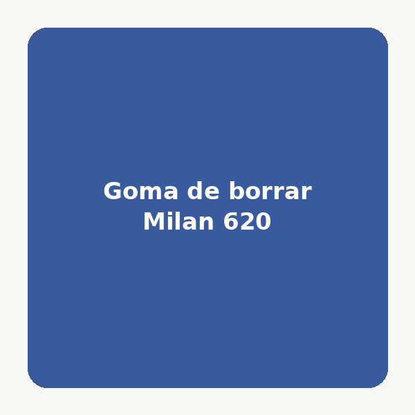 Goma de borrar Milan 620